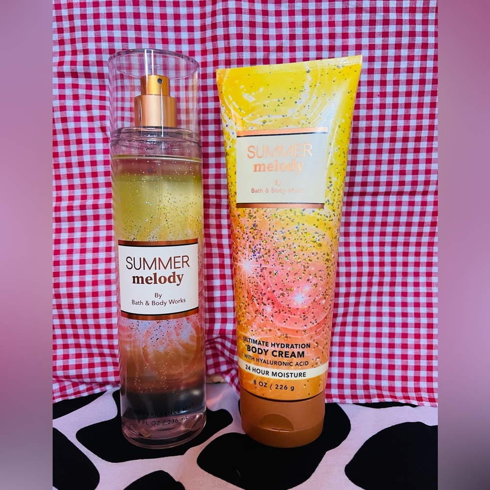 Bath and body works body set